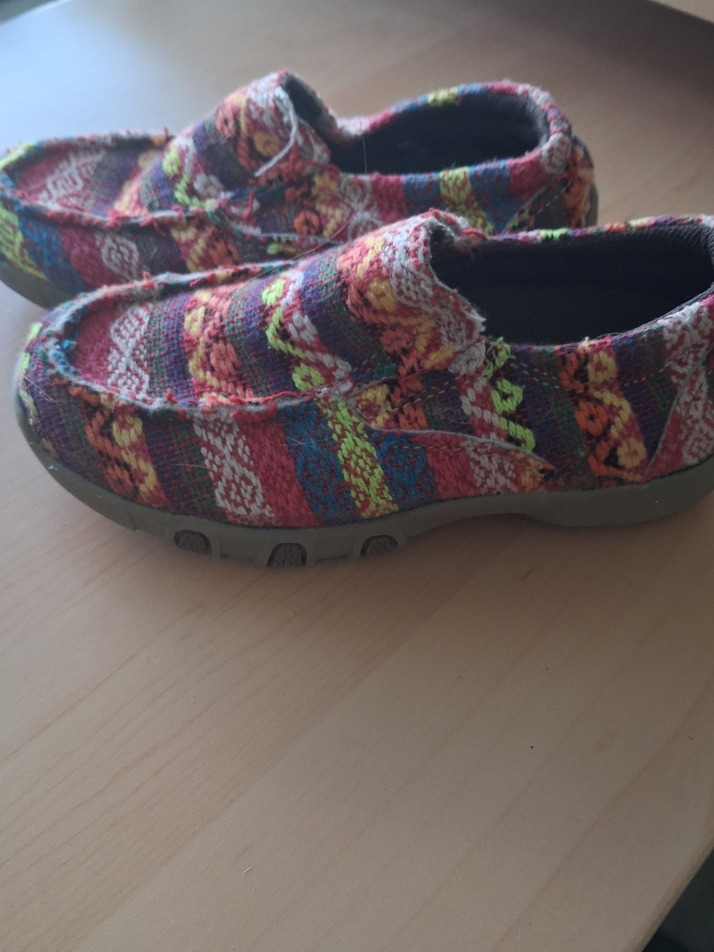 Roper Kids Multi-Color Slip-On Casual Loafers